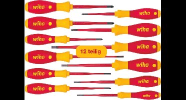Ergonomische elektrische schroevendraaierset - 12 delig voor precisiewerk