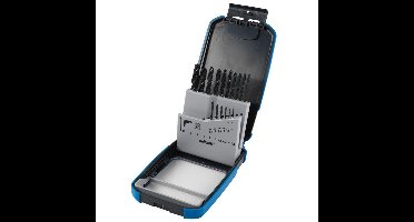 wolfcraft - Metaalboorset 16 delig - Ø 1 tot 10 mm - 16 delige boor set voor metaal - Metaalboor - 7103000