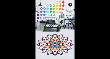 Asir - Tapijt (60 x 100) - Veelkleurig - 60 x 100 cm