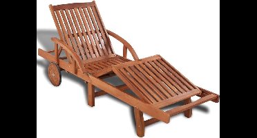 vidaXL - Ligbed - massief - acaciahout