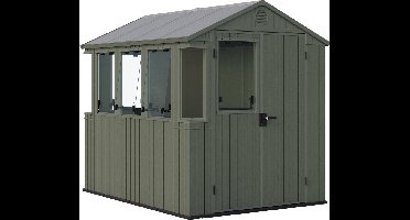 Keter Darwin 68 Tuinkas - 244x221x190cm - Groen