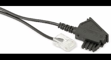 TAE-F-Stecker / RJ 45 Stecker A-4 B-5, 1m