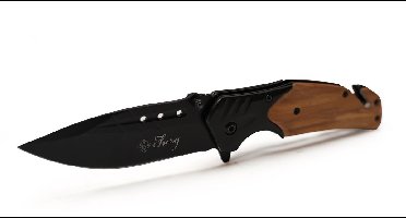 Eurocatch Fury Zakmes - RVS Blad - Survival mes - Multitool - Jachtmes - Outdoor - Camping - Kamperen - Vaderdag Cadeau