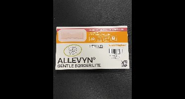 Smith & Nephew - Allevyn Gentle Border Lite - 8x15 cm - 10 stuks