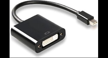 Mini DisplayPort 1.1 naar DVI adapter (1920 x 1200) / zwart - 0,15 meter