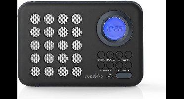 Nedis FM-Radio | AUX - USB - Micro SD 3W | Zwart