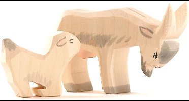 Ostheimer Geit kop gebogen