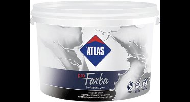 Atlas PROFARBA Binnenverf slijtvast wit 10L