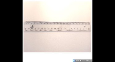 20 Stuks Liniaal Lineaal Meetlat - 20cm - Kunststof Transparant - Millimeter Centimeter - Basic - Kangaro - Ruler Regle - K-4117200