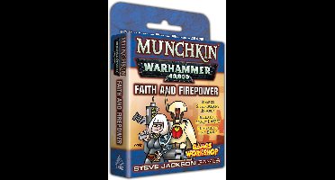 Munchkin Warhammer 40k Faith and Firepower - Uitbreiding - Kaartspel - Engelstalig - Steve Jackson Games