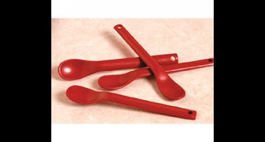 Lepel kunststof groot per 10 stuks