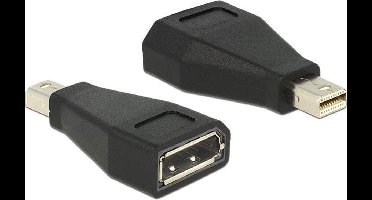 Delock - Mini DisplayPort - DisplayPort Adapter - Zwart