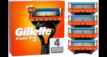 Gillette Fusion 5 - Scheermesjes - 4 stuks