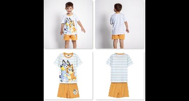 Pyjama "Bluey" Single Jersey short kids series 4 Jaar