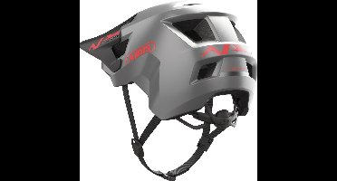 ABUS Kinder Kinder Fahrradhelm YOUDROP 98087 Ti Silver-S