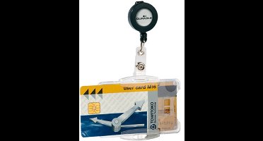 Durable 821919 Pashouder jojo, clip, drukknopkoord 10 stuk(s)