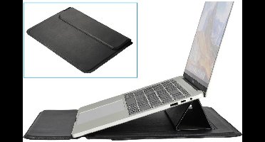 Renkforce Laptophoes Geschikt voor max. (laptop): 34,5 cm (13,6) Zwart Geïntegreerde laptopstandaard