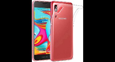 Ntech Hoesje Geschikt Voor Samsung Galaxy A2 Core Transparant Hoesje / Crystal Clear TPU Case