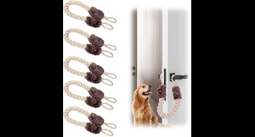 Boraboi® Veiligheidsset met Vijfdelige Deurkoord voor Bescherming van Vingers en Huisdieren