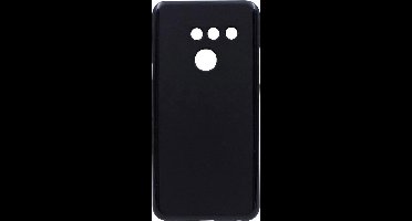 Ntech Hoesje Silicone Hoesje Flexible & Scratch Resistent TPU Case Geschikt voor LG G8 ThinQ - Zwart