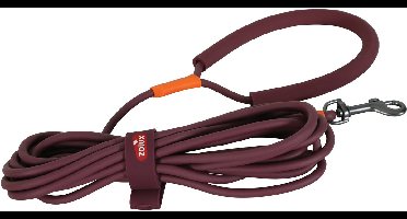 Zolux bvk sleeplijn rond siliconen rood