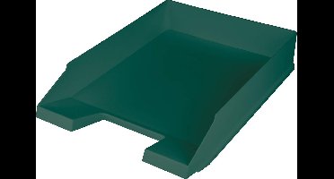 Helit H2661652 - brievenbakje"the green staff", DIN A4-C4, van gerecycled plastic, Blue Angel gecertificeerd, groen, 1 stuk