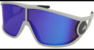 Zonnebrillen Alpina Legend Q-Lite Smoke Grey Matt/Blue Mirror