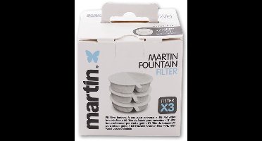 Martin filters voor drinkfontein