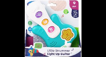 Playgro - Oplichtende Gitaar - Baby Speelgoed Muziekinstrument - Baby speelgoed - Muziekinstrument voor Baby - Interactief speelgoed Baby - Educatief speelgoed - Kraam Cadeau - Baby gitaar - Speelgoed met licht en geluid