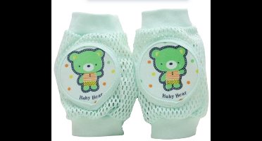 Baby Kniebeschermers – Ademend Mesh – Voor 0-3 Jaar – Zomer Comfort – Kruipen & Leren Lopen