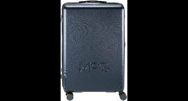 McGregor SoHo Koffer - Grote Koffer met 4 Dubbele Zwenkwielen en TSA-Slot - Navy - 75cm