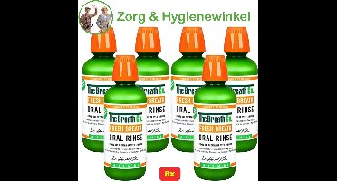 The Breath Co Mondwater | MILD MINT | 6 x 500ML | Voordeelverpakking!