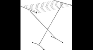 Tomado - Droogrek Locarno - 8 meter drooglengte - Wasrek Inklapbaar - Grijs