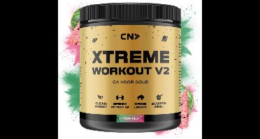 CN Supplements Xtreme Workout V2 - Watermelon - Pre Workout - Met Cafeïne - 300 gram - 38 doseringen
