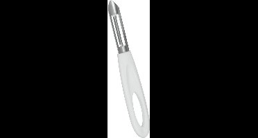 Metaltex Aardappelschiller Peely 16 Cm Rvs Zilver/wit