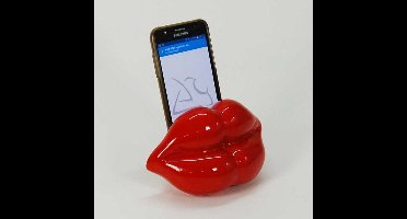 Antartidee - telefoonhouder - red - hot - lips - surrealistisch - Italiaans - Design