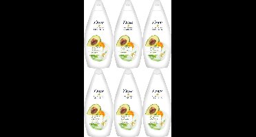 Dove Douchegel Women – Invigorating Ritual Avocado - Voordeelverpakking 6 x 500 ml