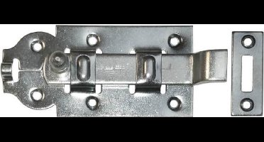 WAELBERS rolschuif met bocht | 120 x 55 mm | verzinkt