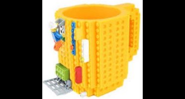 Fisura Beker Build-on 14 X 12,5 Cm Geel