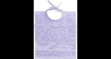 Rico Design baby slabbetje om te borduren - Lila katoenen slab - 145021