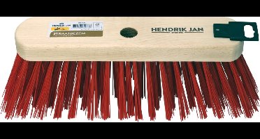Hendrik Jan - Straatbezem - Harde kunstvezels - 29 cm