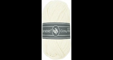 10 x Durable Cosy extra fine ivory - ivoor (326) - acryl en katoen garen - 50 grams - pendikte 3 a 3,5mm