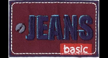 Restyle strijkapplicatie 'jeans basic' - 5 stuks