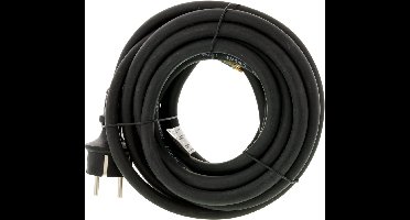 Aansluitsnoer randaarde – 3500W – 3 x 1.5 mm² – 5 m – zwart