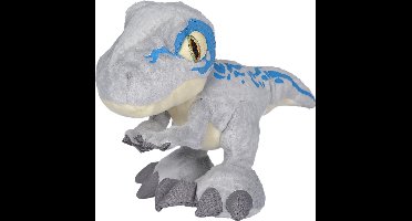Universal - Jurassic World Blue - Dinosaurus - 46 cm - Pluche - Grijs - Alle Leeftijden -  Knuffel