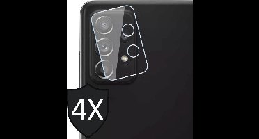 Camera Screenprotector geschikt voor Samsung A72 - 4x Glas Screen Protector