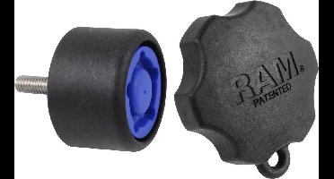 RAM Mount Pin-Lock system - beveiligde draaiknop voor D-klemarmen - anti-diefstal