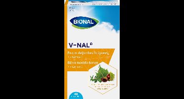 Bional V-nal – Bloedvaten – Bij vermoeide benen - Voedingssupplement met vitamine C – 40 capsules