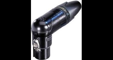 Neutrik NC10FRX-14-B XLR-connector Koppeling, haaks Aantal polen: 10 Zwart 1 stuk(s)