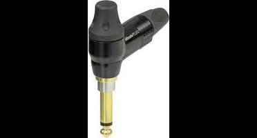 Neutrik NP2RX-ULTIMATE Jackplug 6,35 mm Stekker, haaks Aantal polen: 2 Mono Zwart 1 stuk(s)